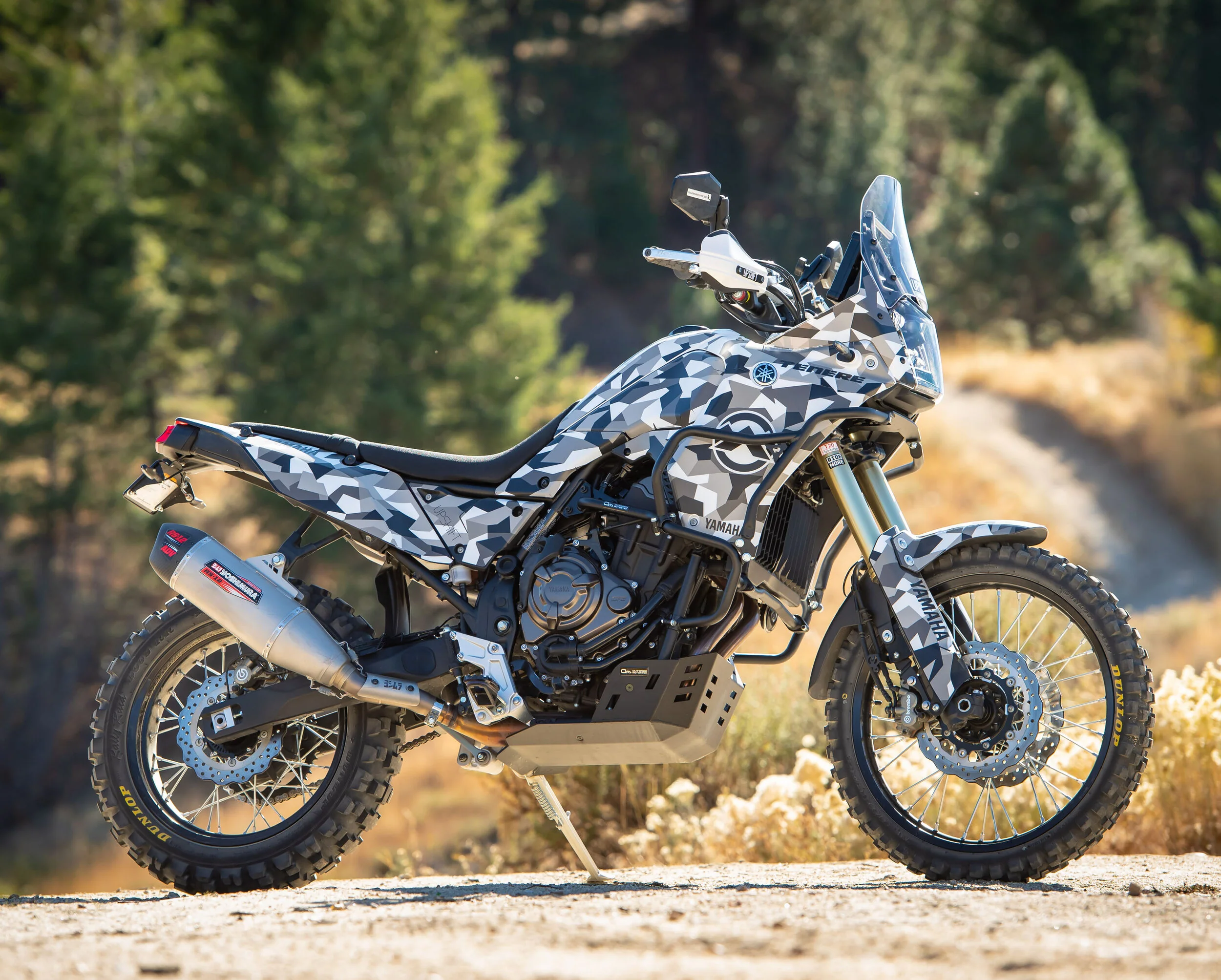 GRAPHICS KIT - 2019–2024 YAMAHA TENERE 700 - GEO CAMO - Image 3