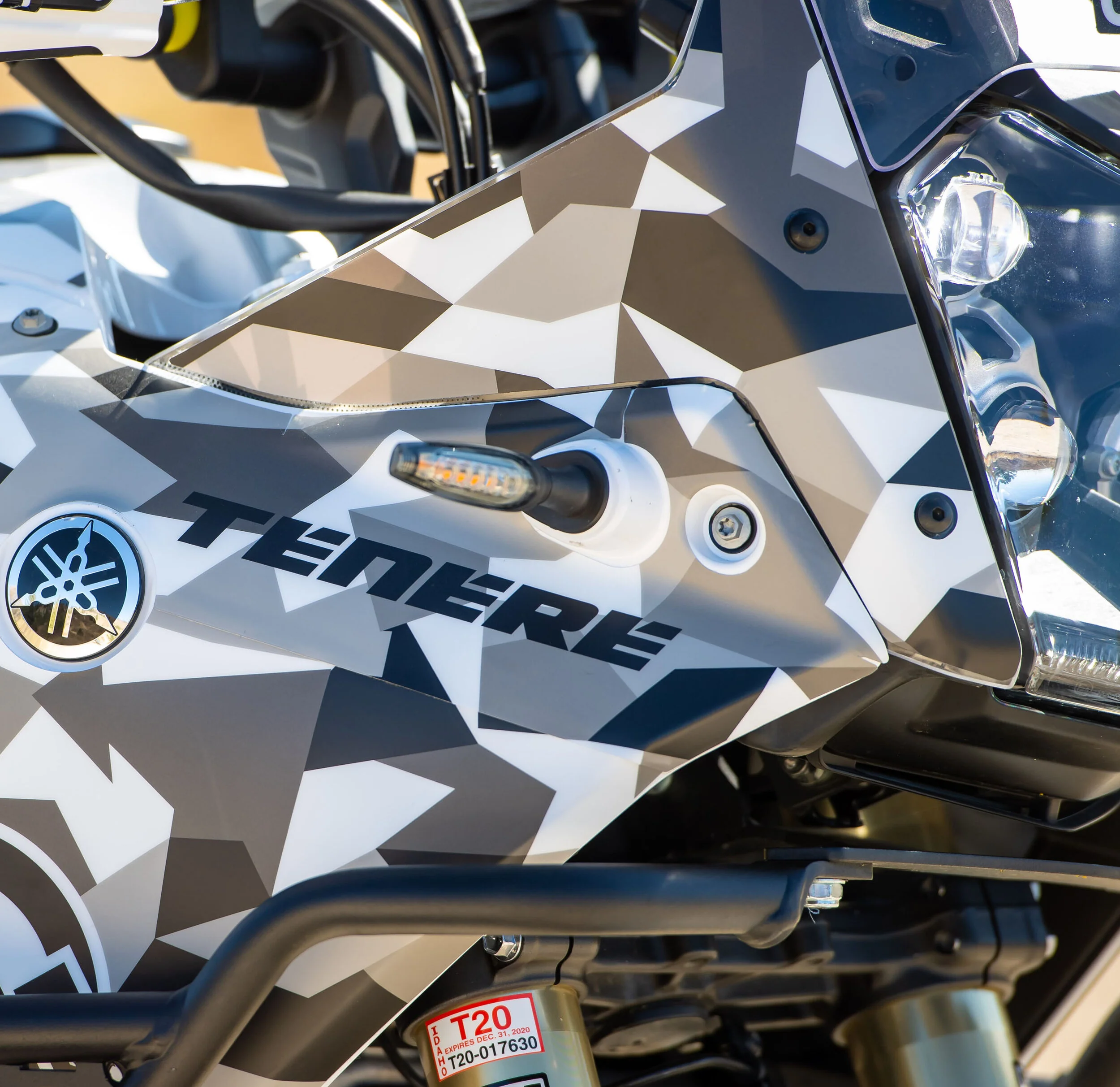 GRAPHICS KIT - 2019–2024 YAMAHA TENERE 700 - GEO CAMO - Image 4