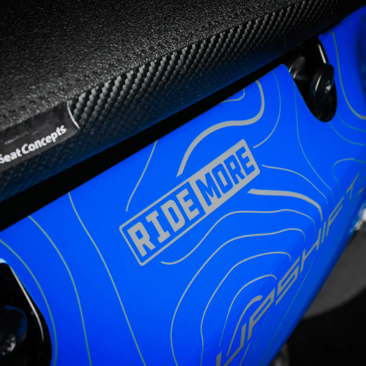 GRAPHICS KIT - 2019–2024 YAMAHA TENERE 700 - BLUE TOPO - Image 4