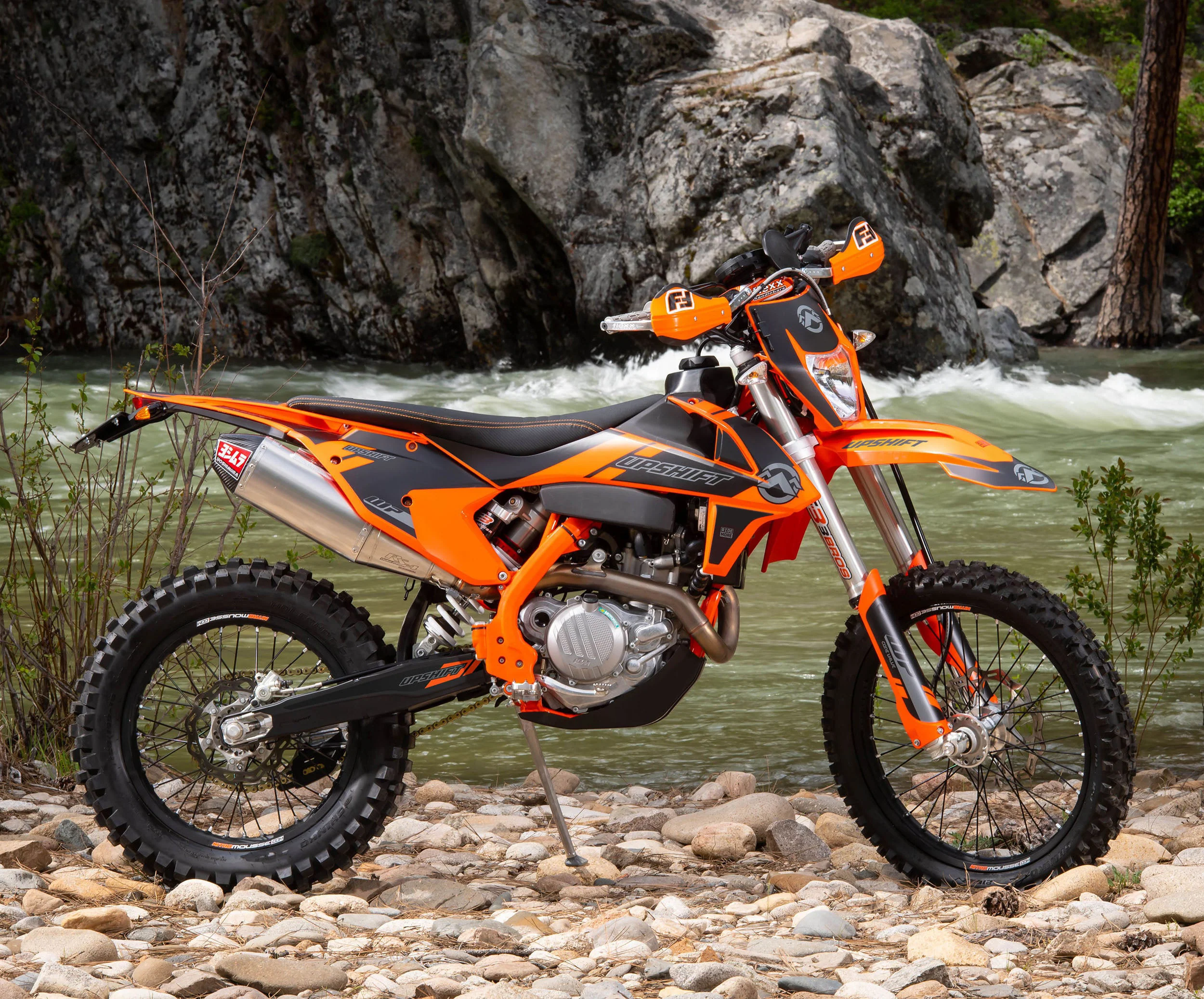2017 - 2019 EXC-F / XC-W - ORANGE / BLACK GRAPHICS KIT - Image 3