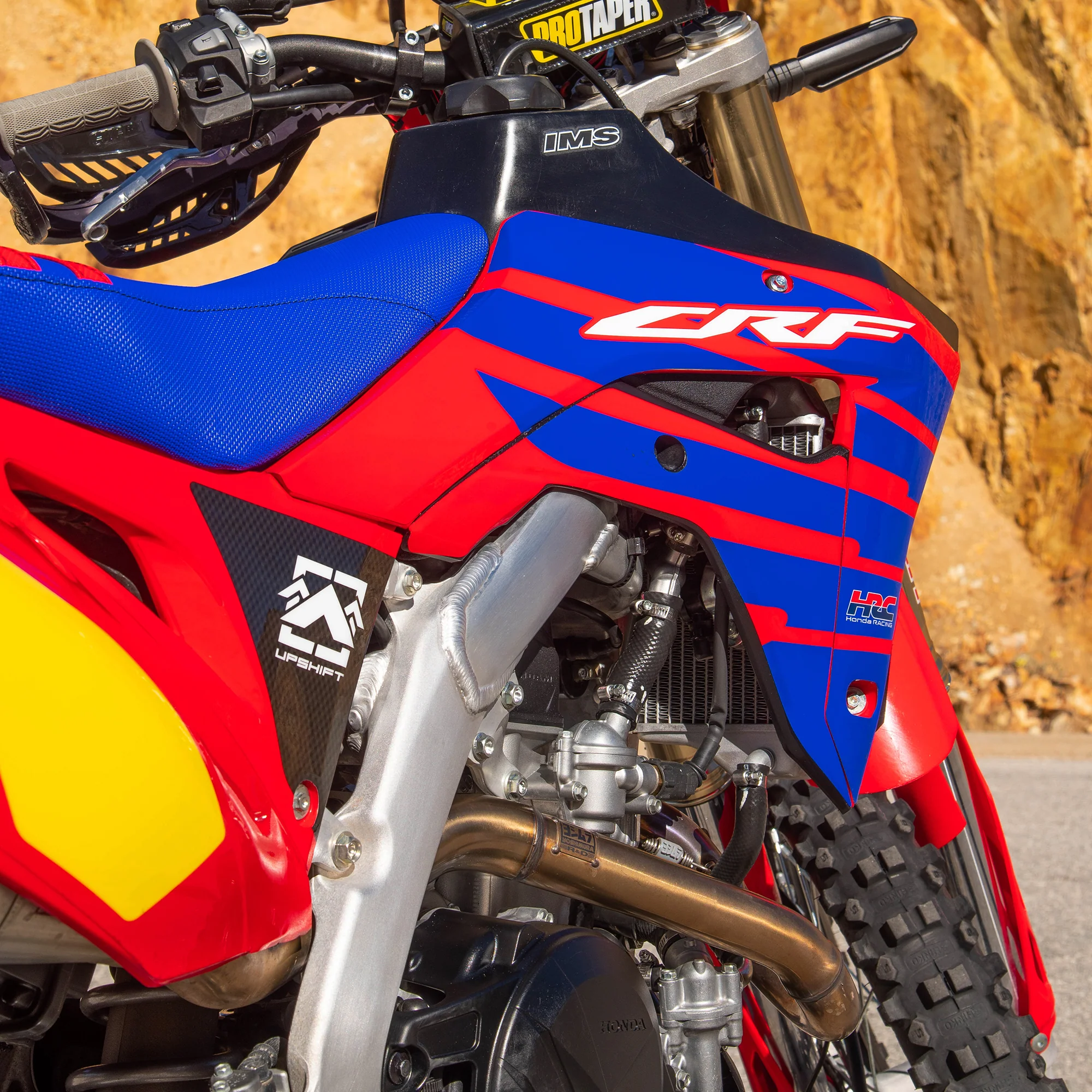 GRAPHICS KIT - 2019–2026 HONDA CRF450L / RL - BLUE WINGS - Image 4
