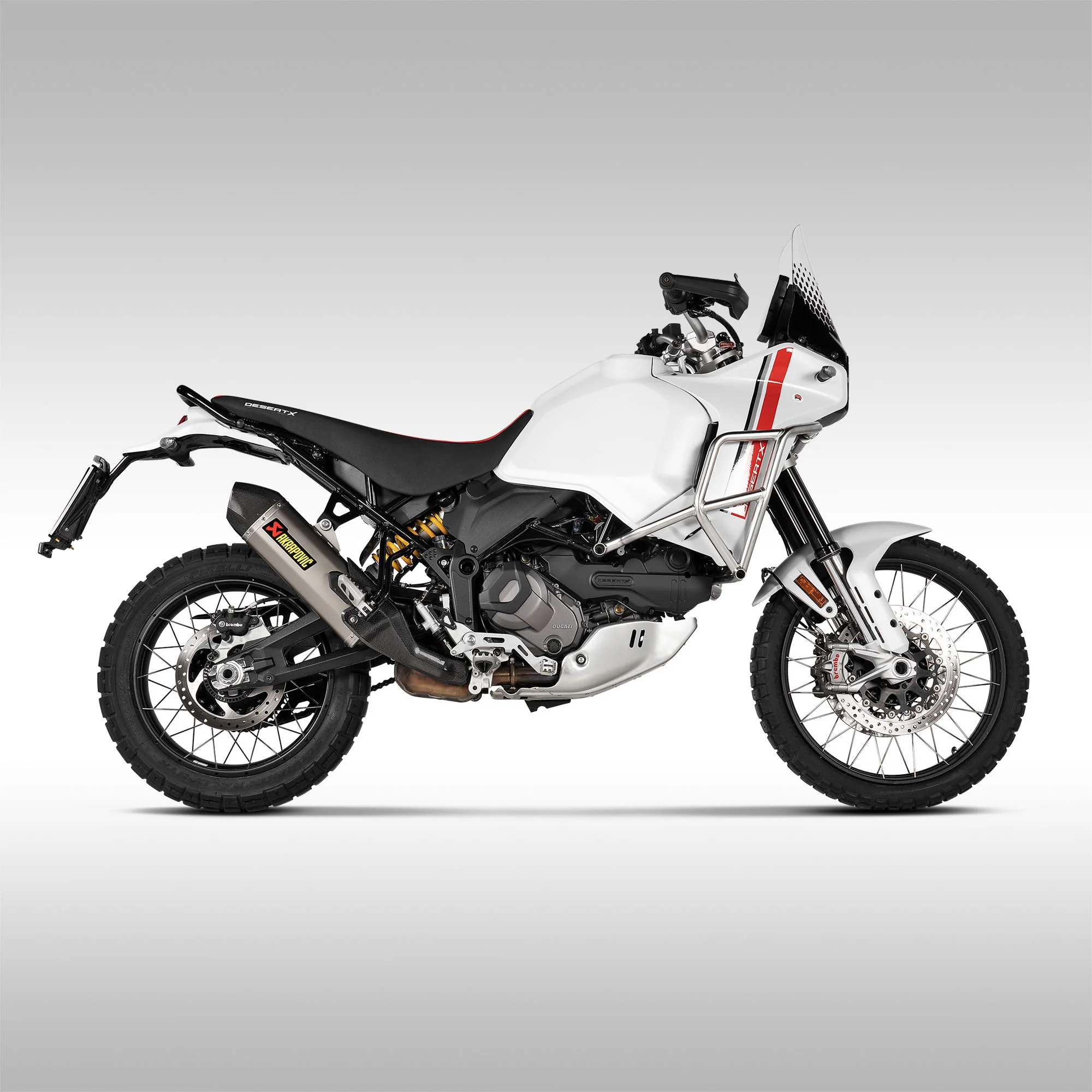 AKRAPOVIC - TITANIUM SLIP-ON EXHAUST - DUCATI DESERTX - Image 3