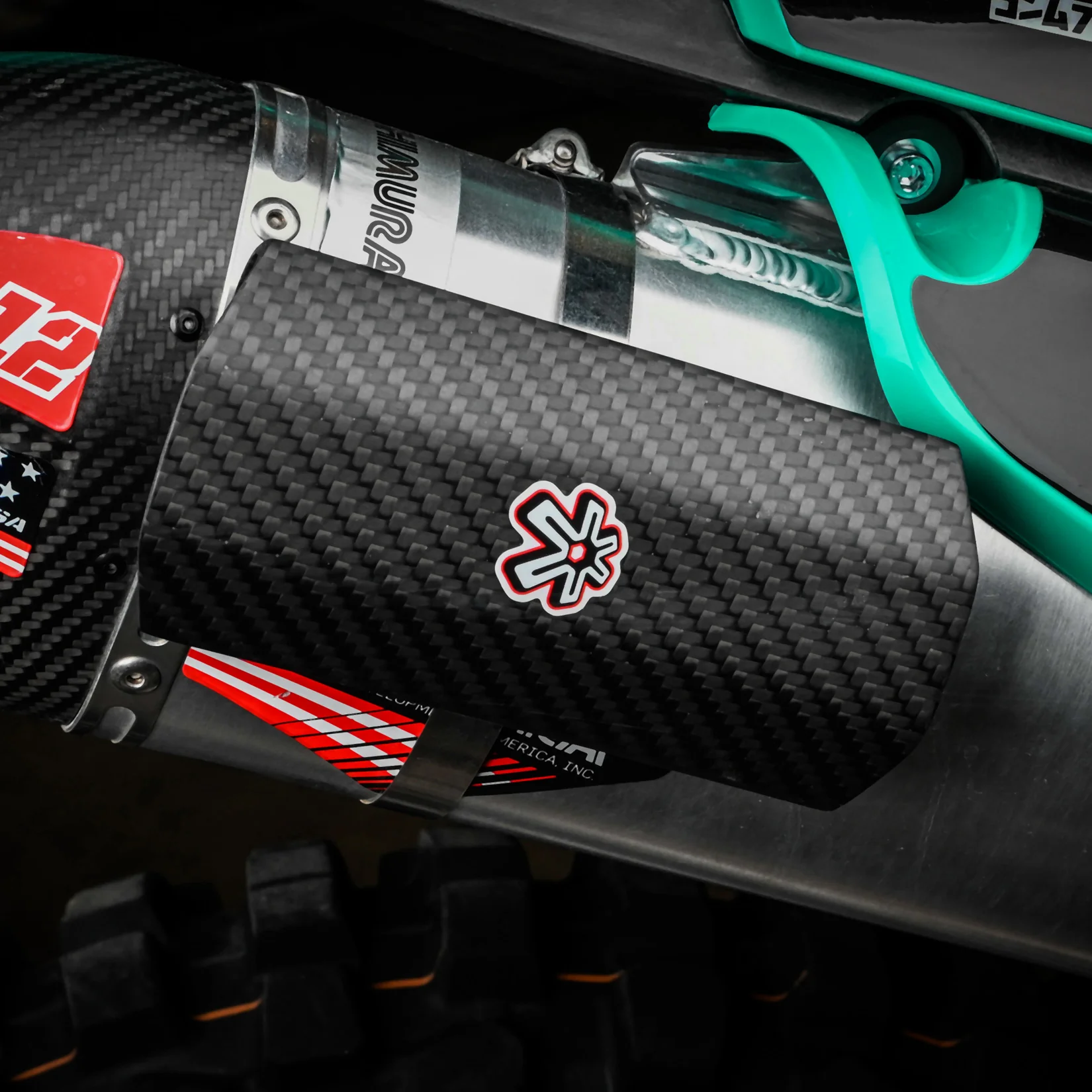 ASTERISK UNIVERSAL CARBON FIBER HEAT SHIELDS - Image 3
