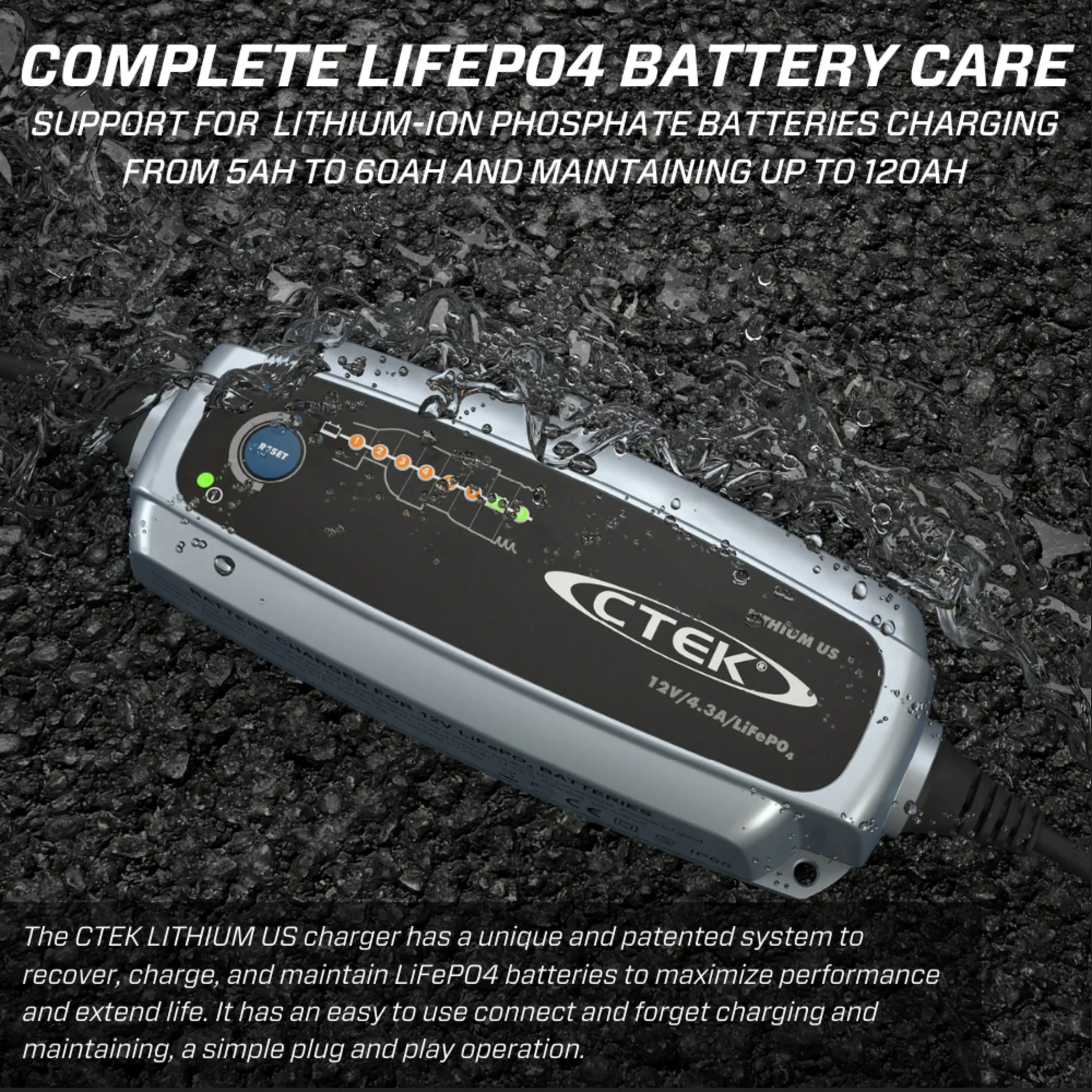 CTEK - LITHIUM US BATTERY CHARGER - Image 3