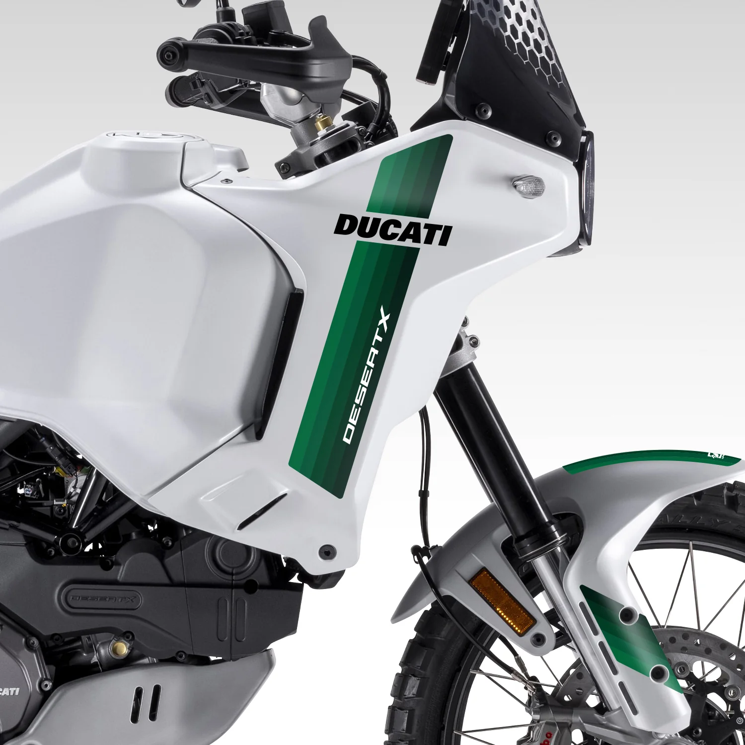 STYLING KIT - 2022–2025 DUCATI DESERTX - GREEN GRADIENT - Image 2