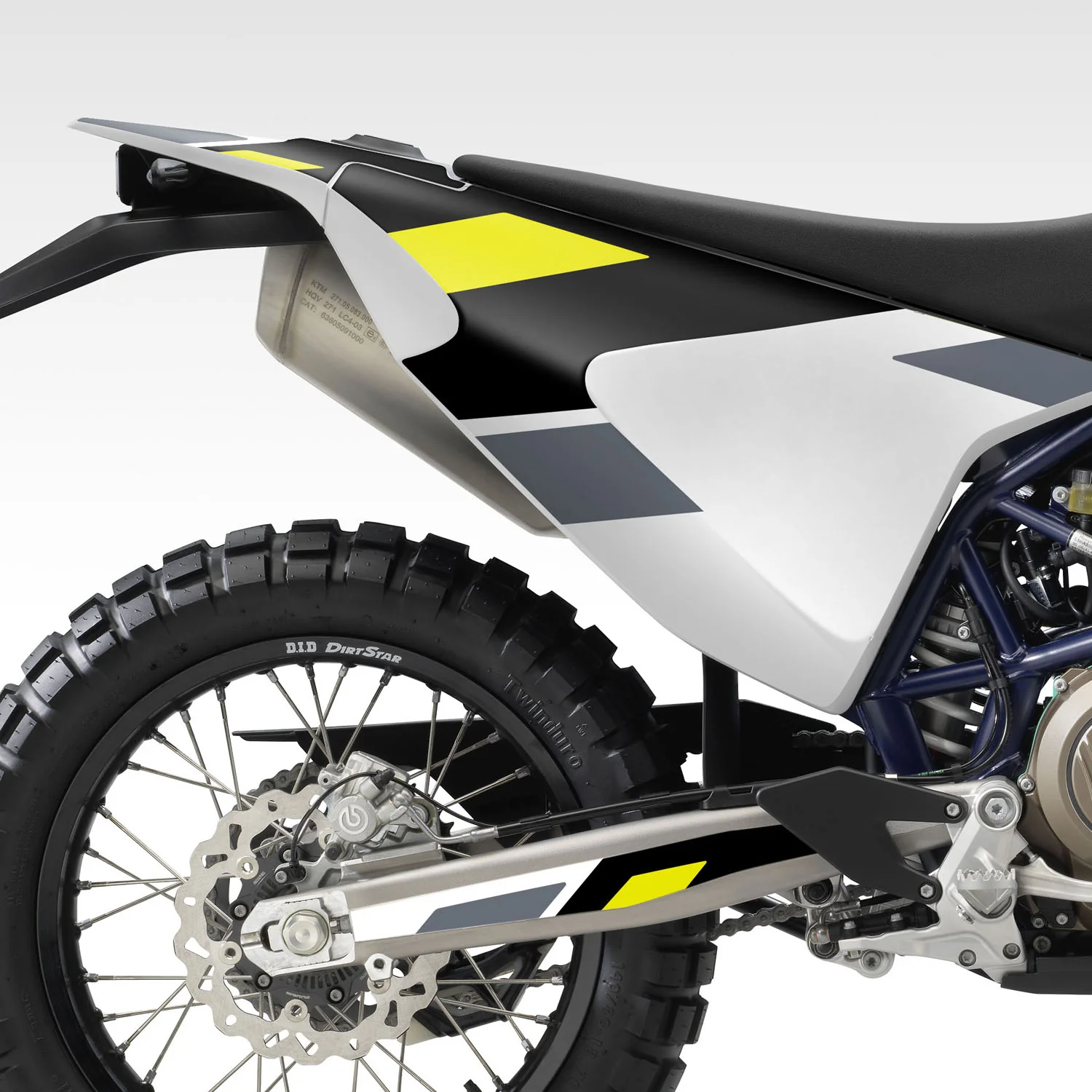GRAPHICS KIT - 2016 - 2025 HUSQ 701 ENDURO - STRIPES - Image 4