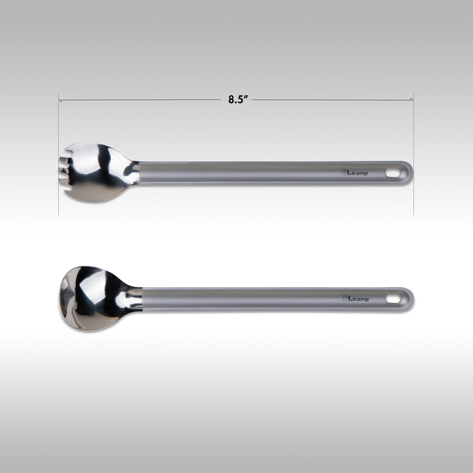 LONG TITANIUM SPOON & SPORK - Image 2