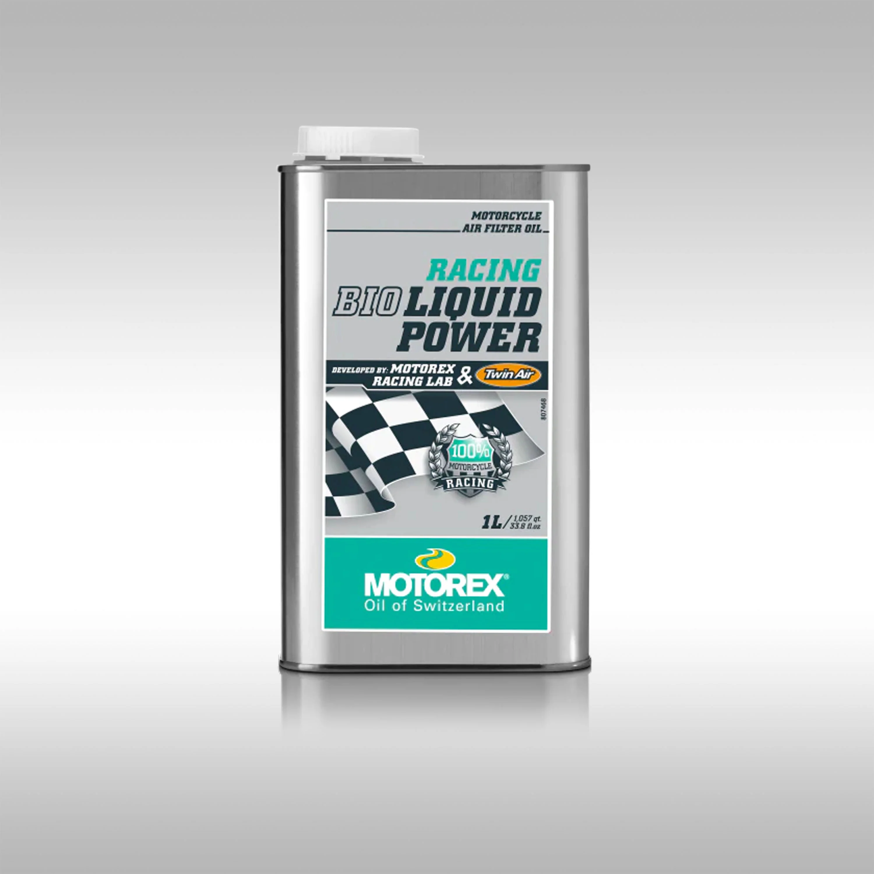 MOTOREX - RACING BIO LIQUID POWER AIR FILTER OIL (1 LITER)