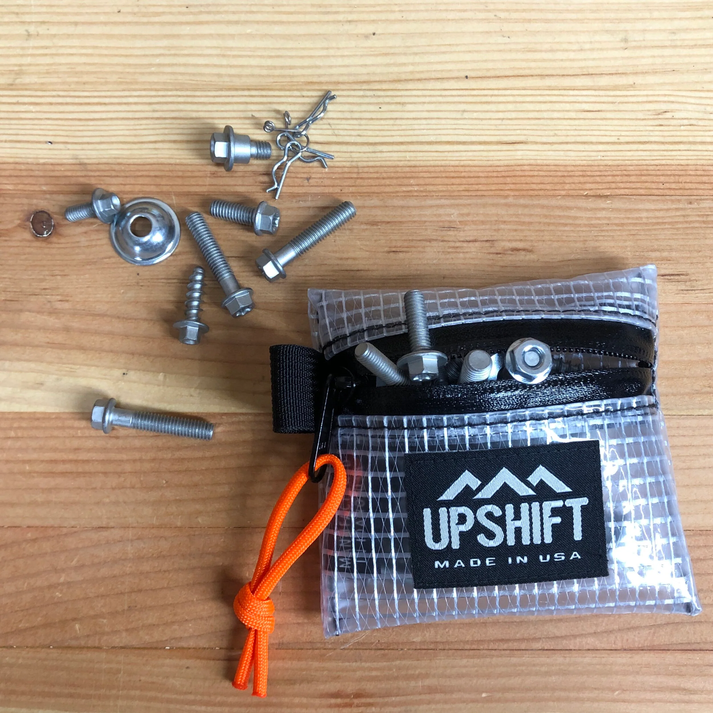 UPSHIFT TRAIL POUCHES - CLEAR - Image 7