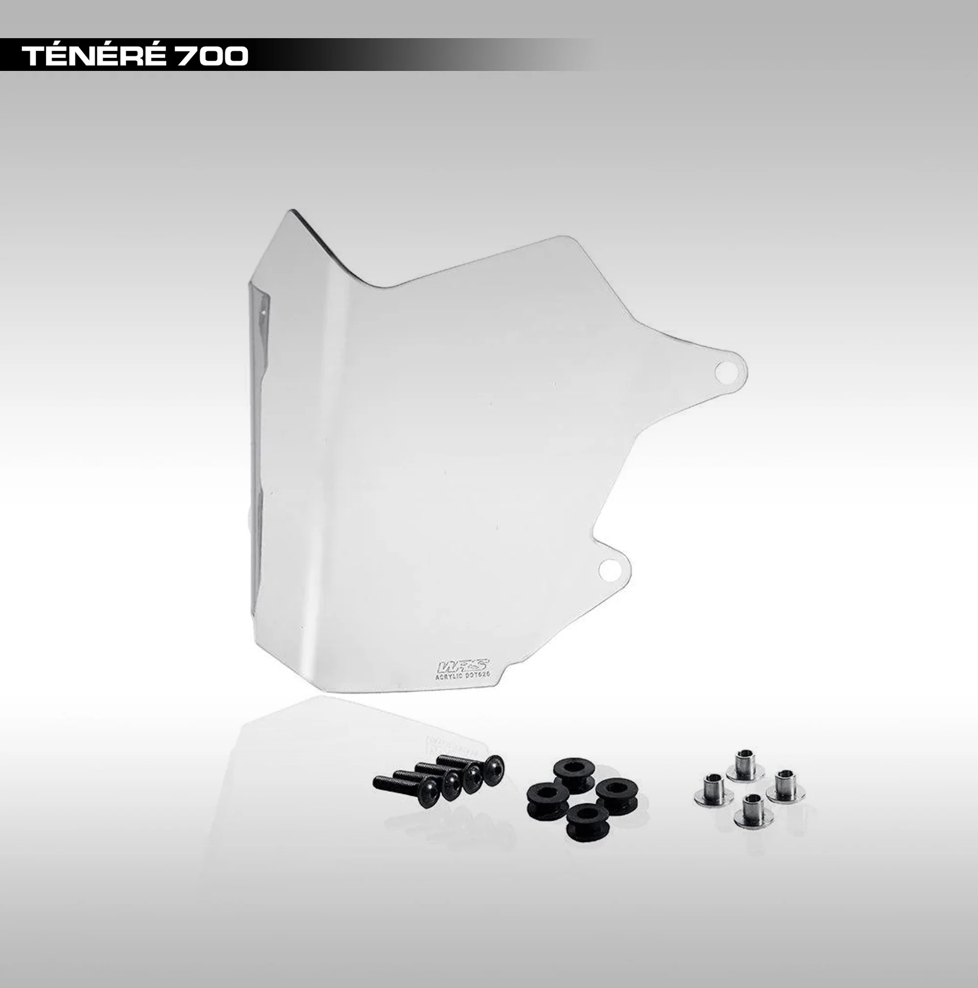 WRS - YAMAHA TENERE 700 HEADLIGHT SHIELD
