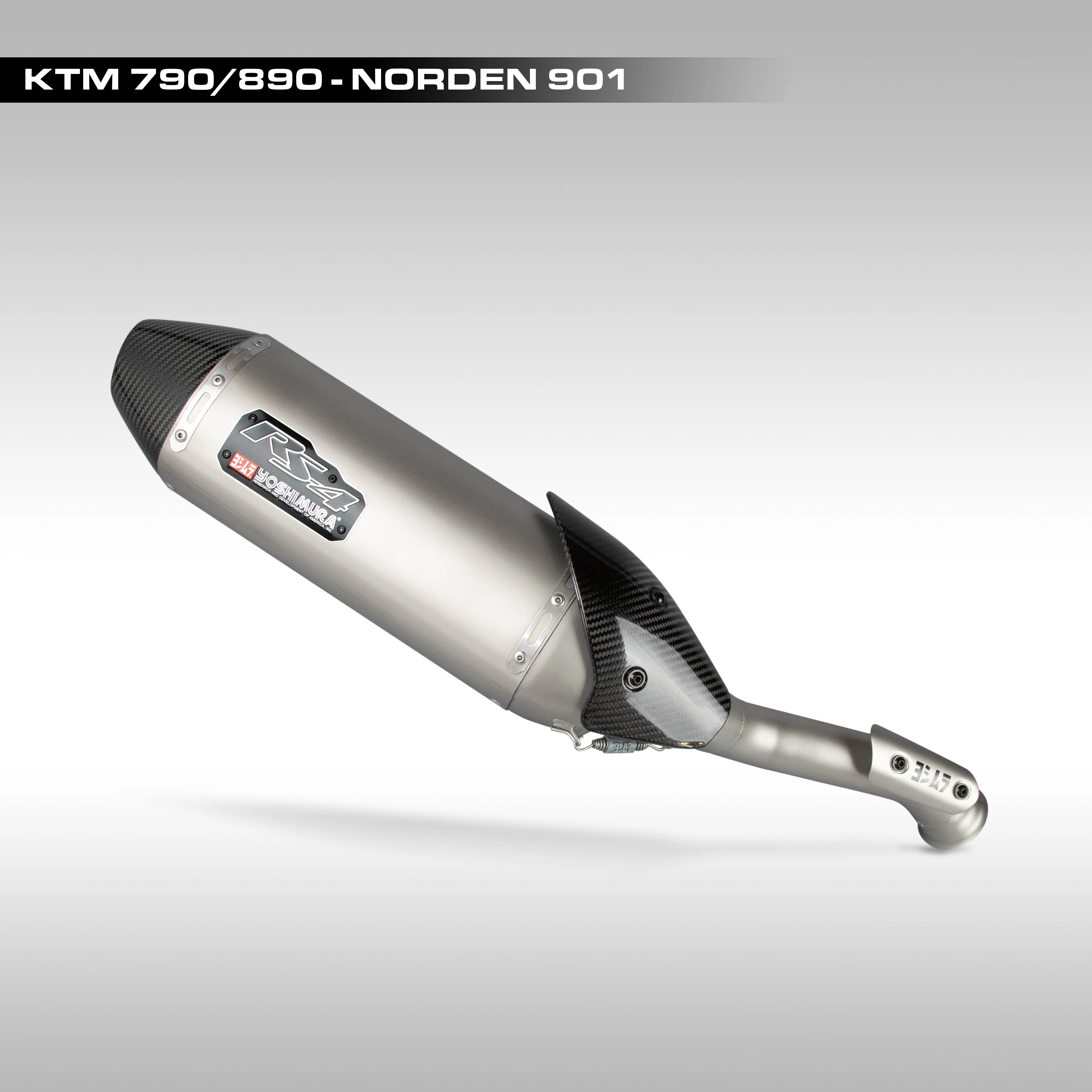 YOSHIMURA - KTM 790 / 890 / HUSQVARNA NORDEN 901 - RS-4 SLIP-ON